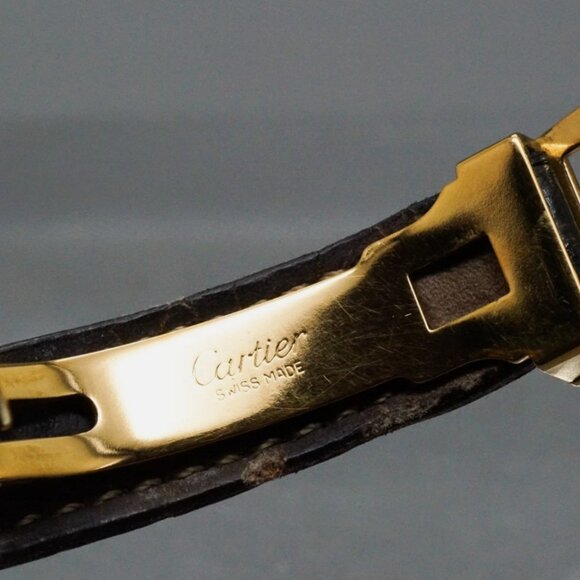 Cartier Must Vendome Black Dial Quartz Women's Watch With Full Box - Picture 7 of 9